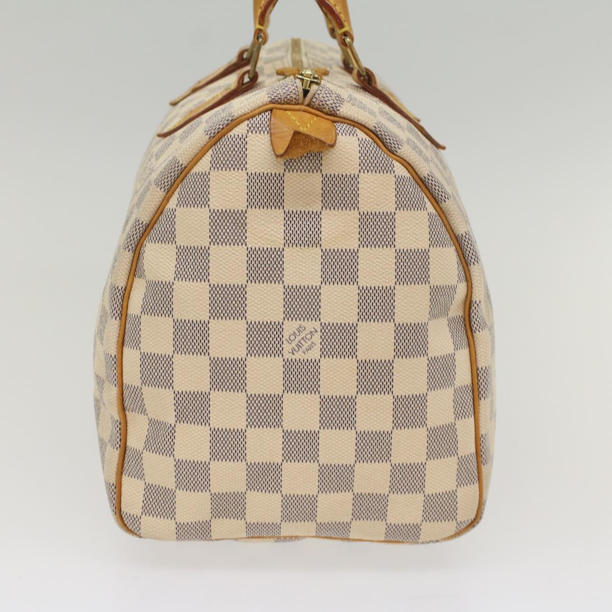 LOUIS VUITTON Damier Azur Speedy 30 Hand Bag N41533 LV 55563