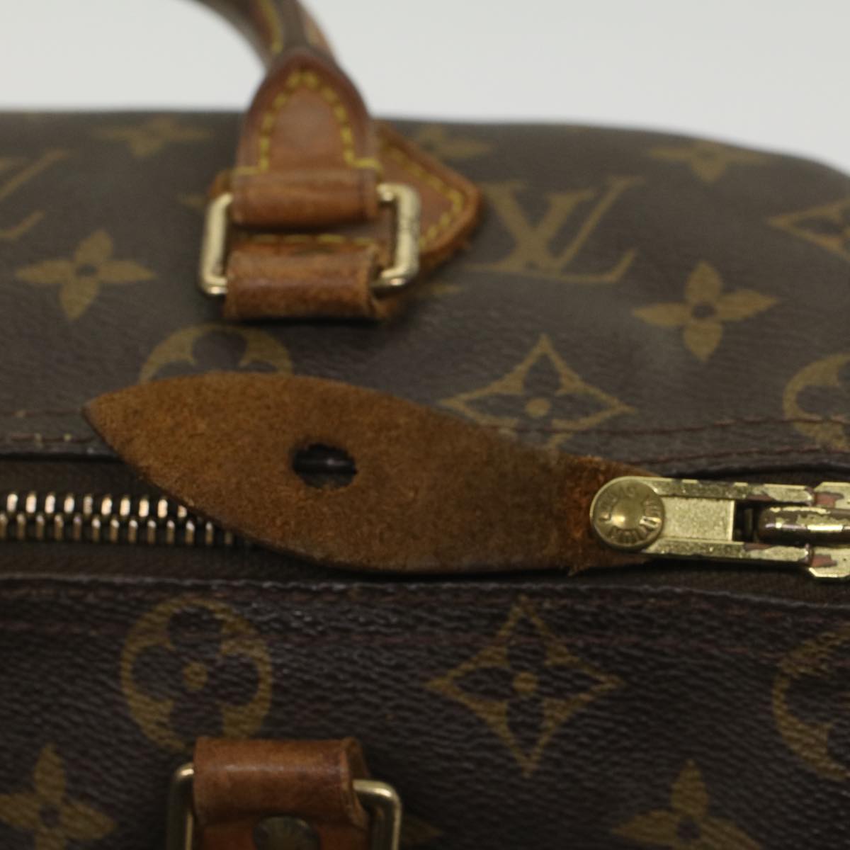LOUIS VUITTON Monogram Speedy 25 Hand Bag M41528 LV 55565