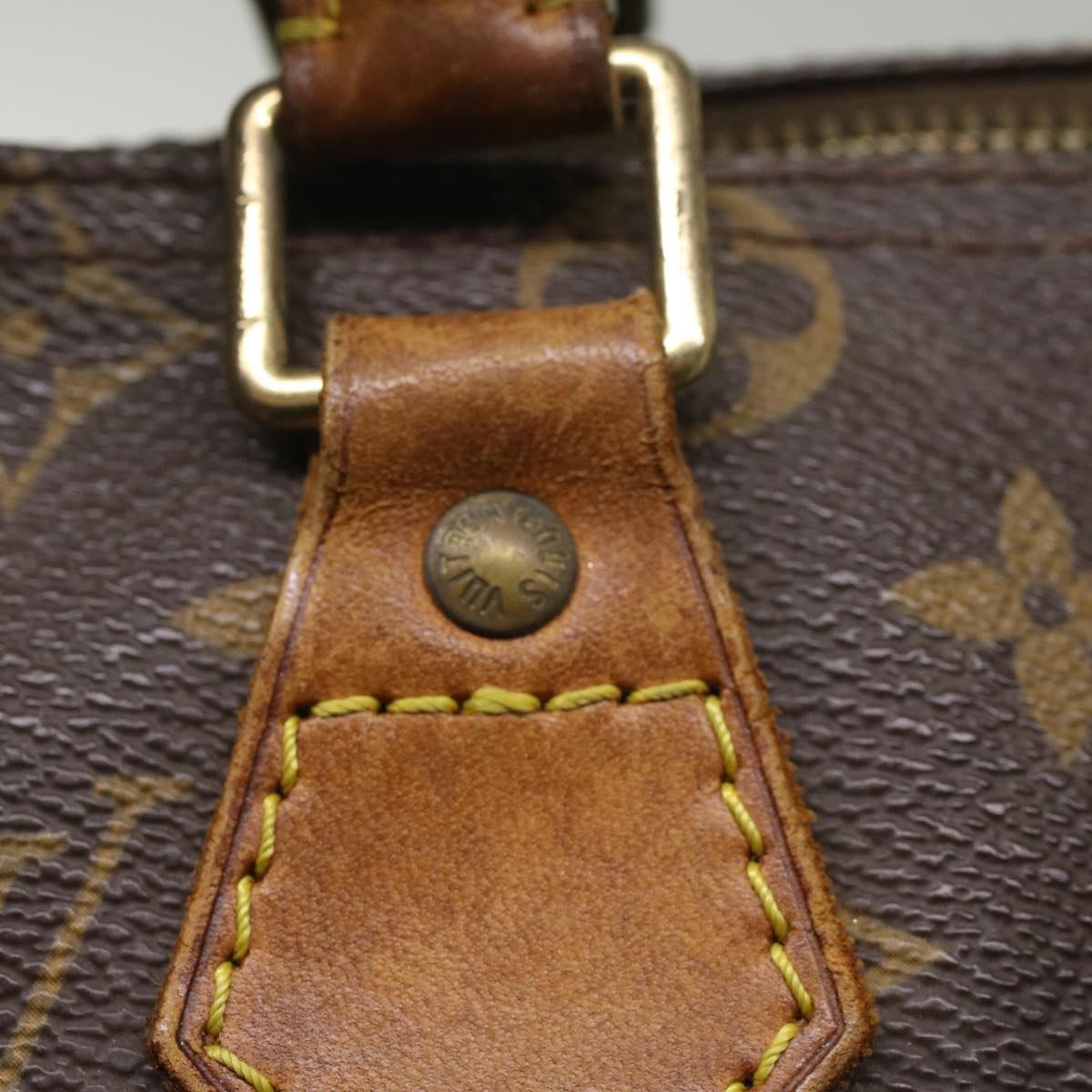 LOUIS VUITTON Monogram Speedy 25 Hand Bag M41528 LV 55565