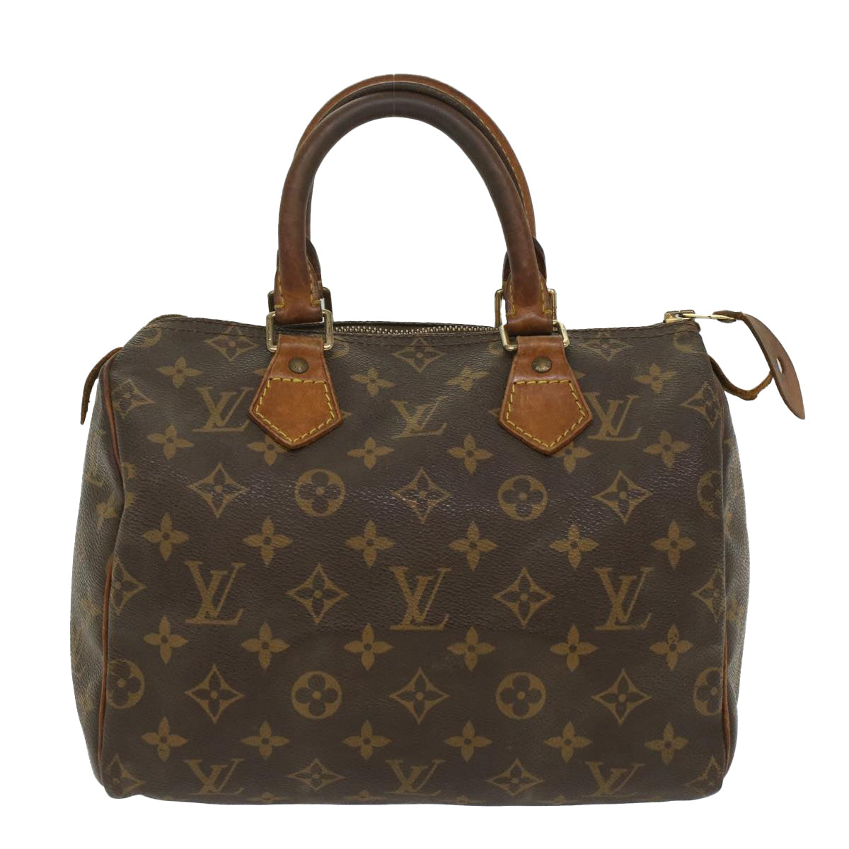 LOUIS VUITTON Monogram Speedy 25 Hand Bag M41528 LV 55565