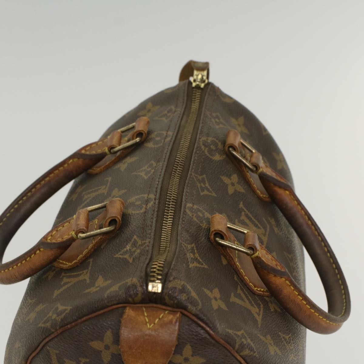 LOUIS VUITTON Monogram Speedy 25 Hand Bag M41528 LV 55565