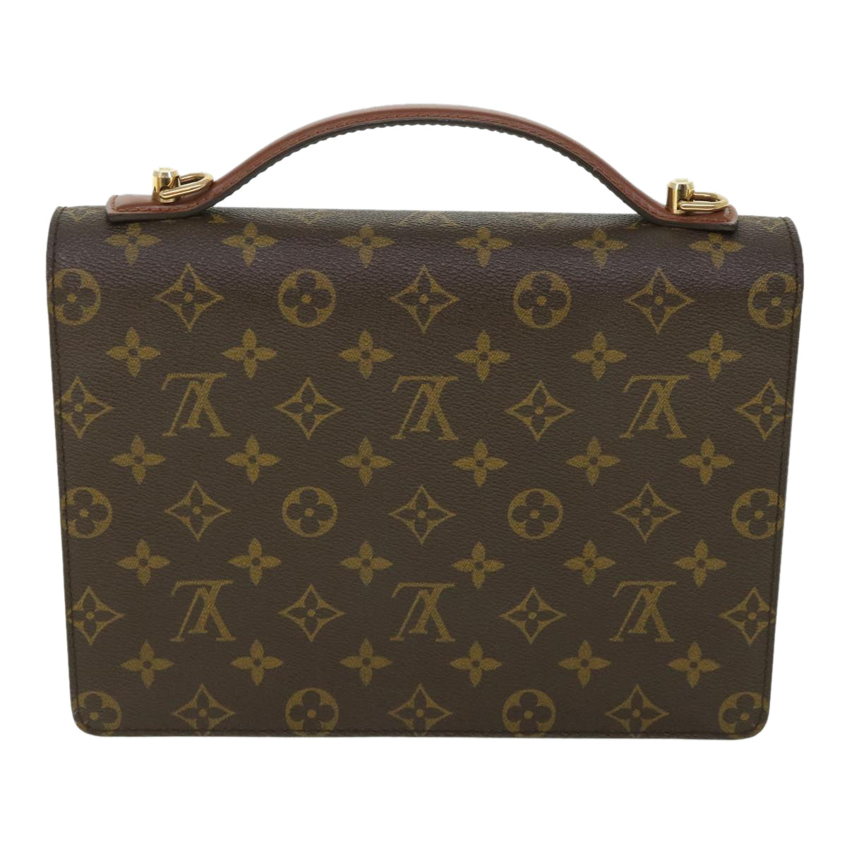 LOUIS VUITTON Monogram Monceau 26 Hand Bag 2way M51187 LV 55594