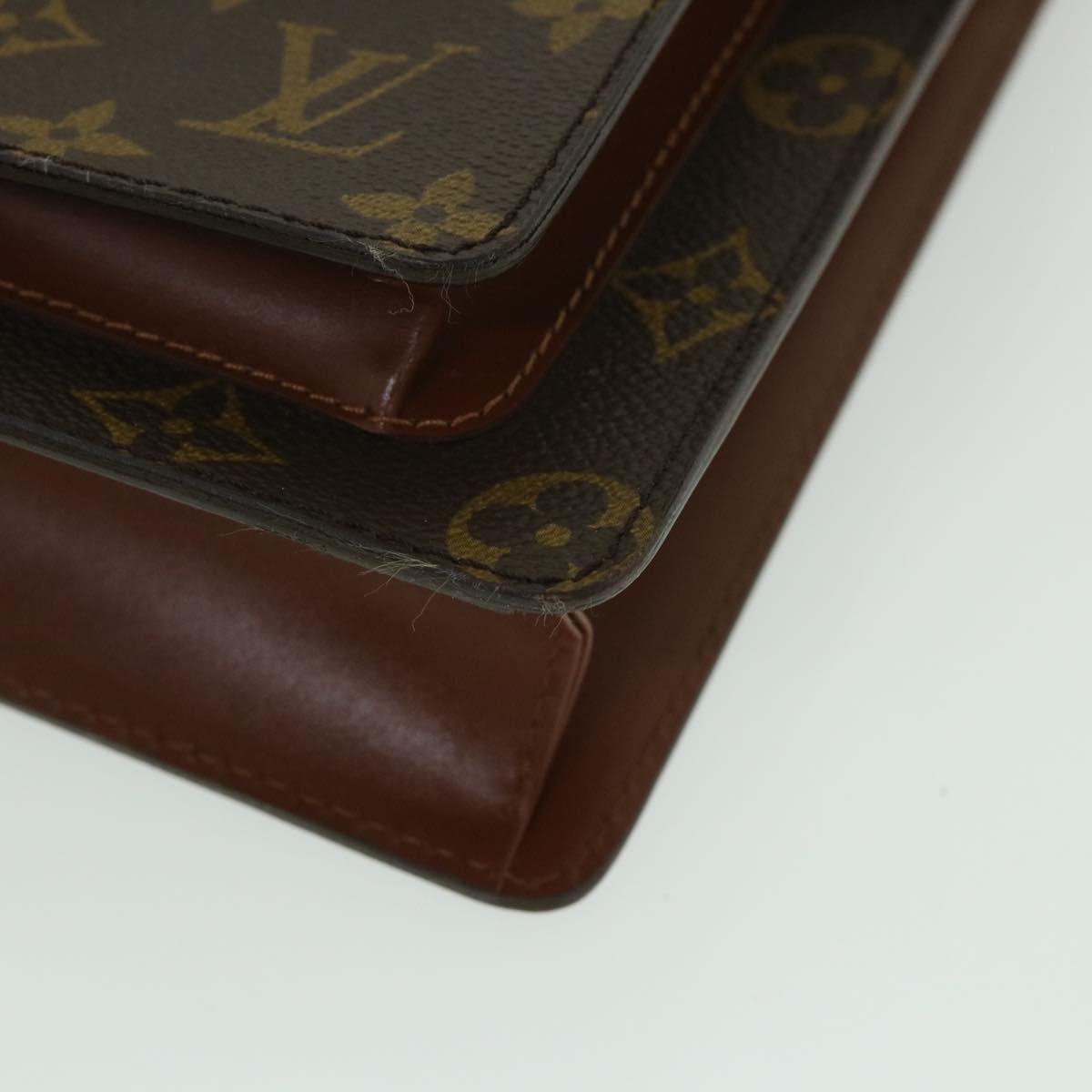 LOUIS VUITTON Monogram Monceau 26 Hand Bag 2way M51187 LV 55594