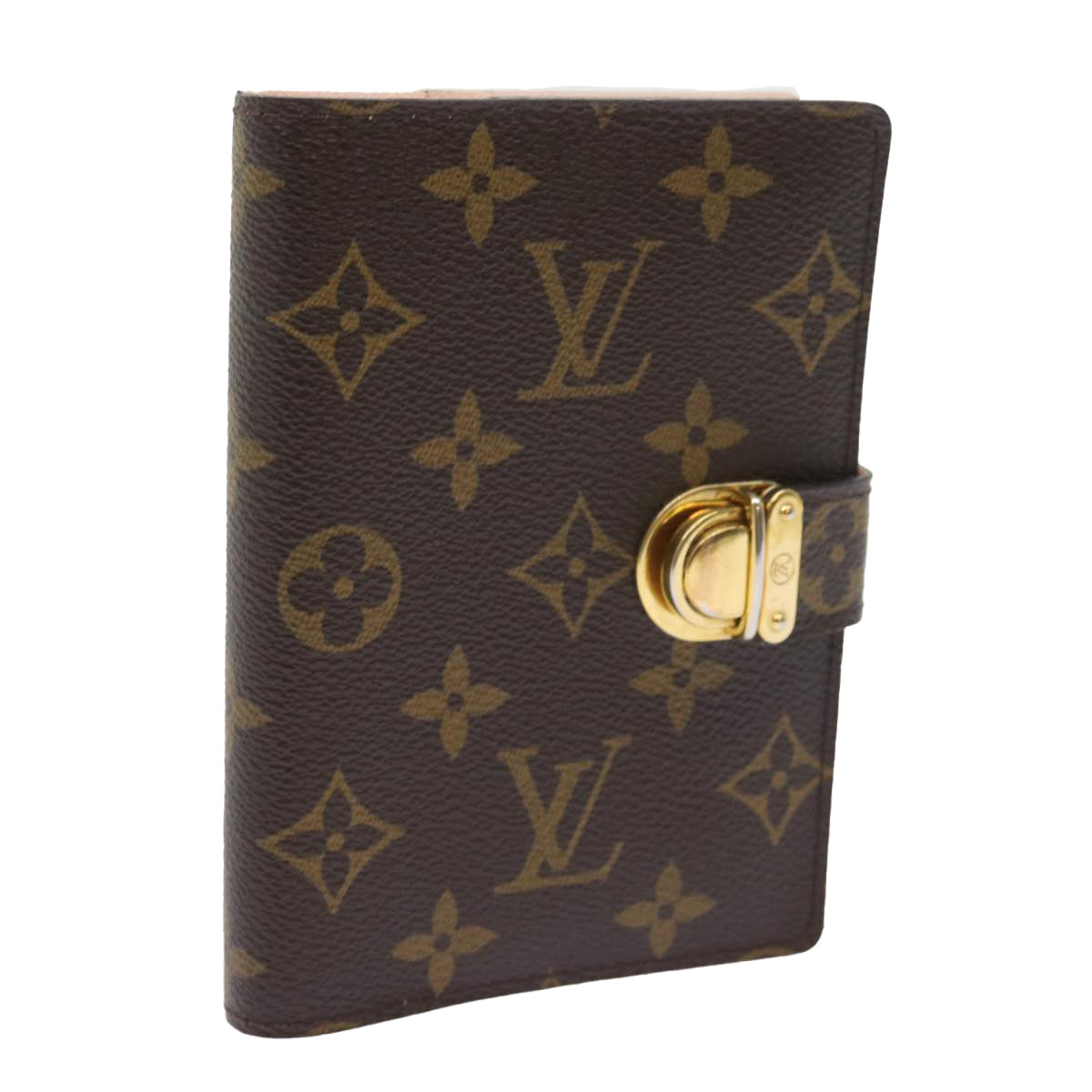 LOUIS VUITTON Monogram Agenda Koala PM Day Planner Cover Pink R21013 55596