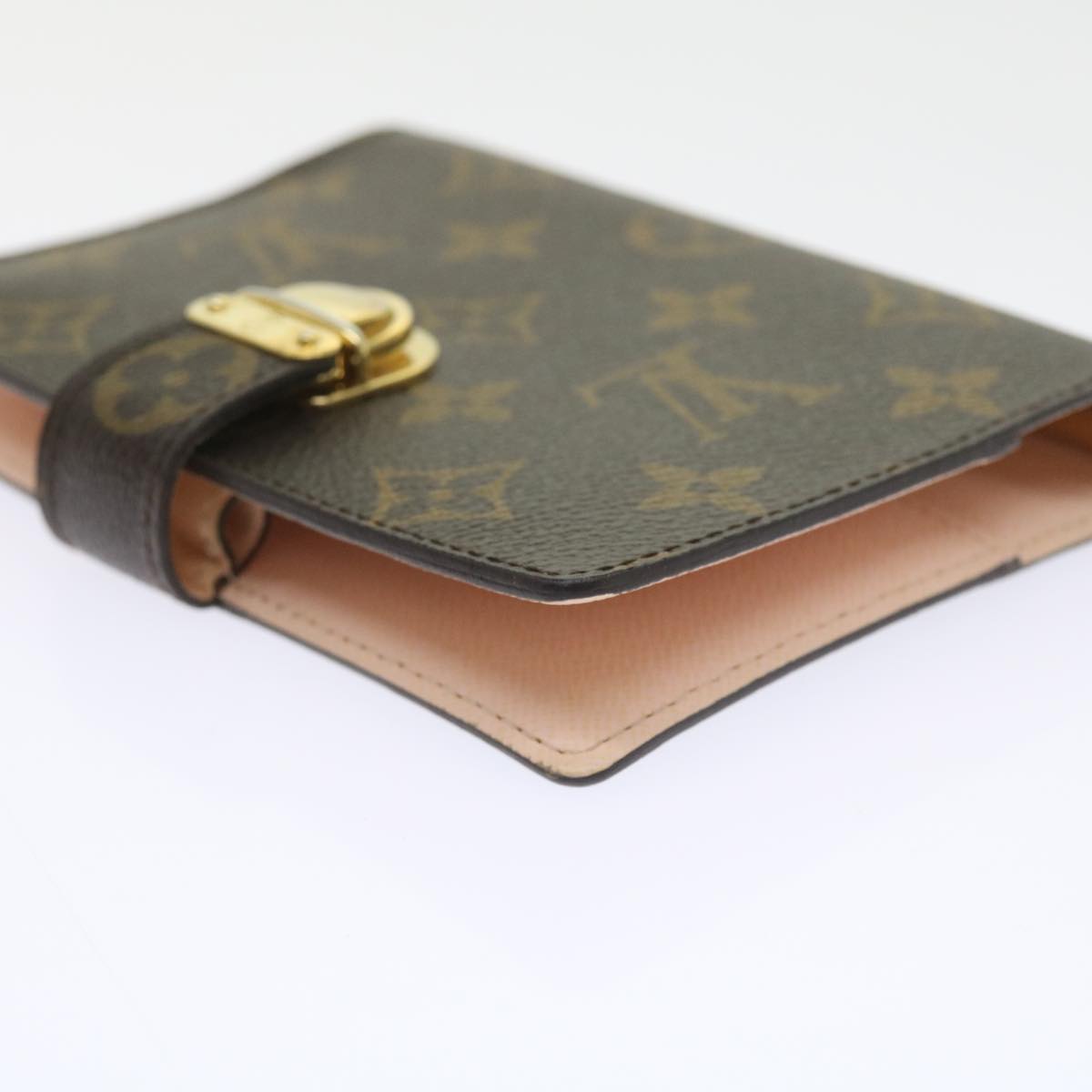 LOUIS VUITTON Monogram Agenda Koala PM Day Planner Cover Pink R21013 55596