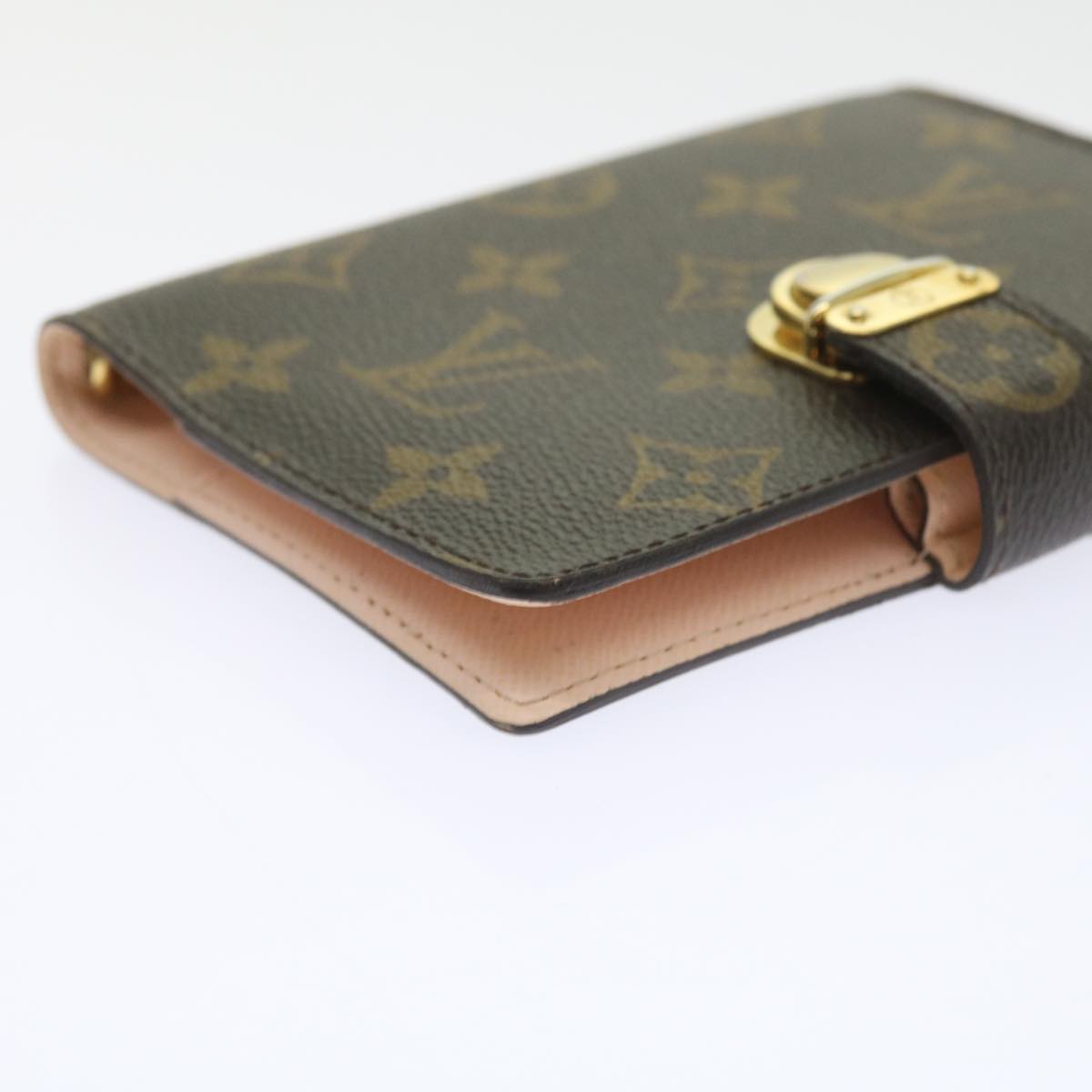 LOUIS VUITTON Monogram Agenda Koala PM Day Planner Cover Pink R21013 55596