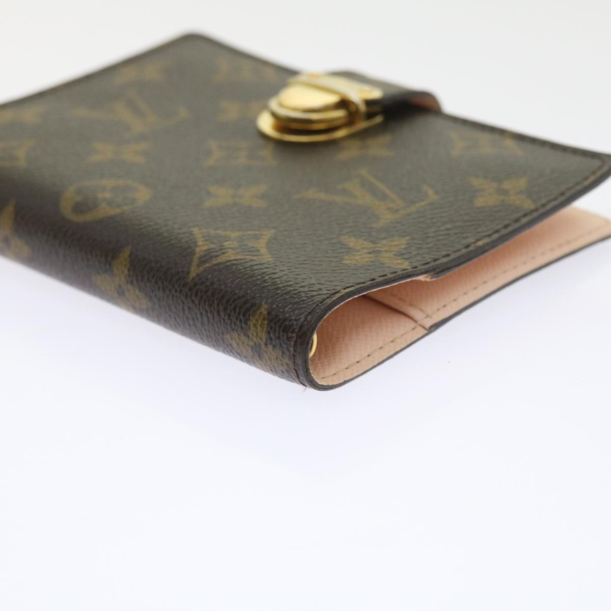 LOUIS VUITTON Monogram Agenda Koala PM Day Planner Cover Pink R21013 55596