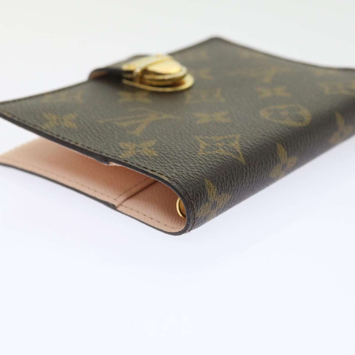 LOUIS VUITTON Monogram Agenda Koala PM Day Planner Cover Pink R21013 55596