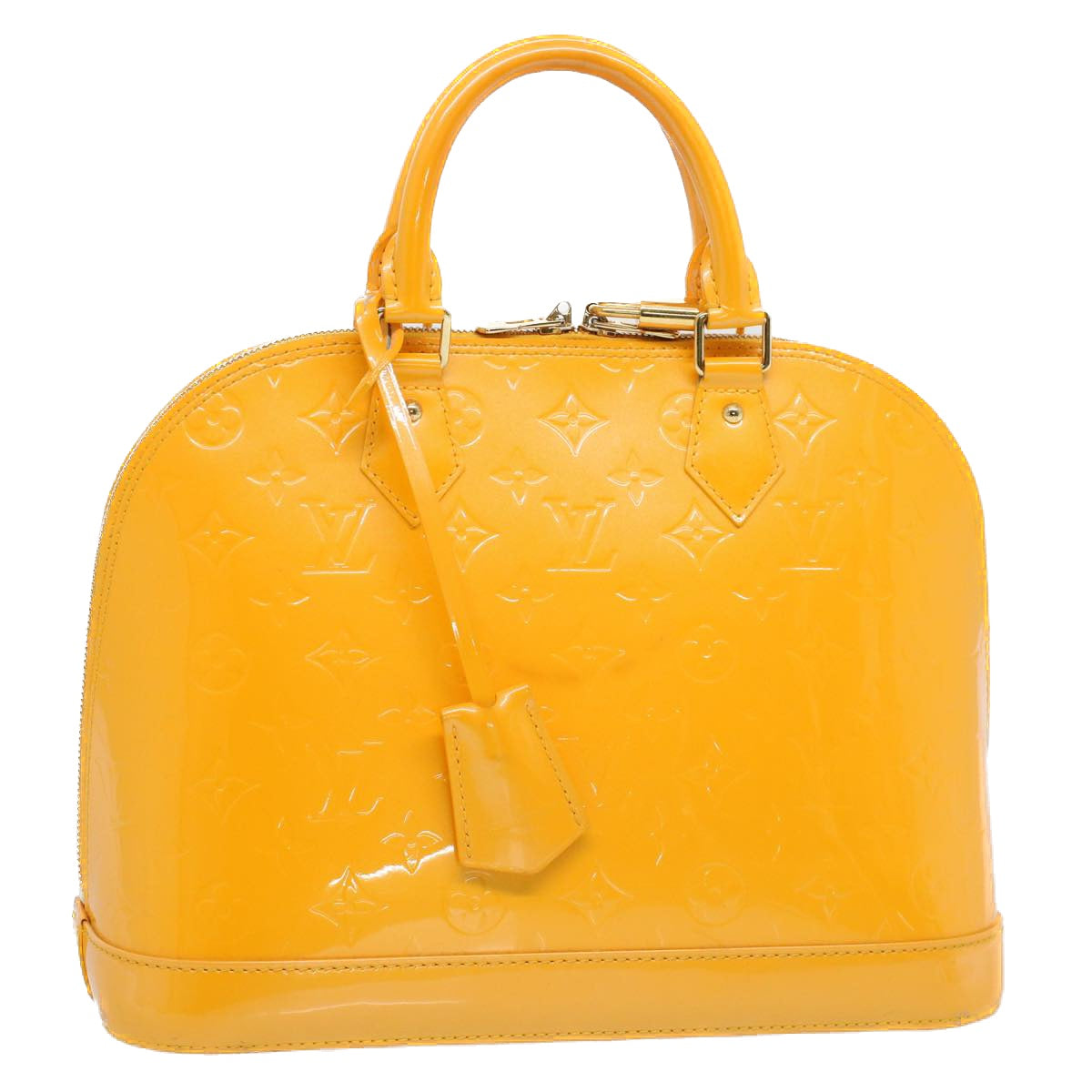 LOUIS VUITTON Monogram Vernis Alma PM Hand Bag Jone Passion M91695 LV 55601