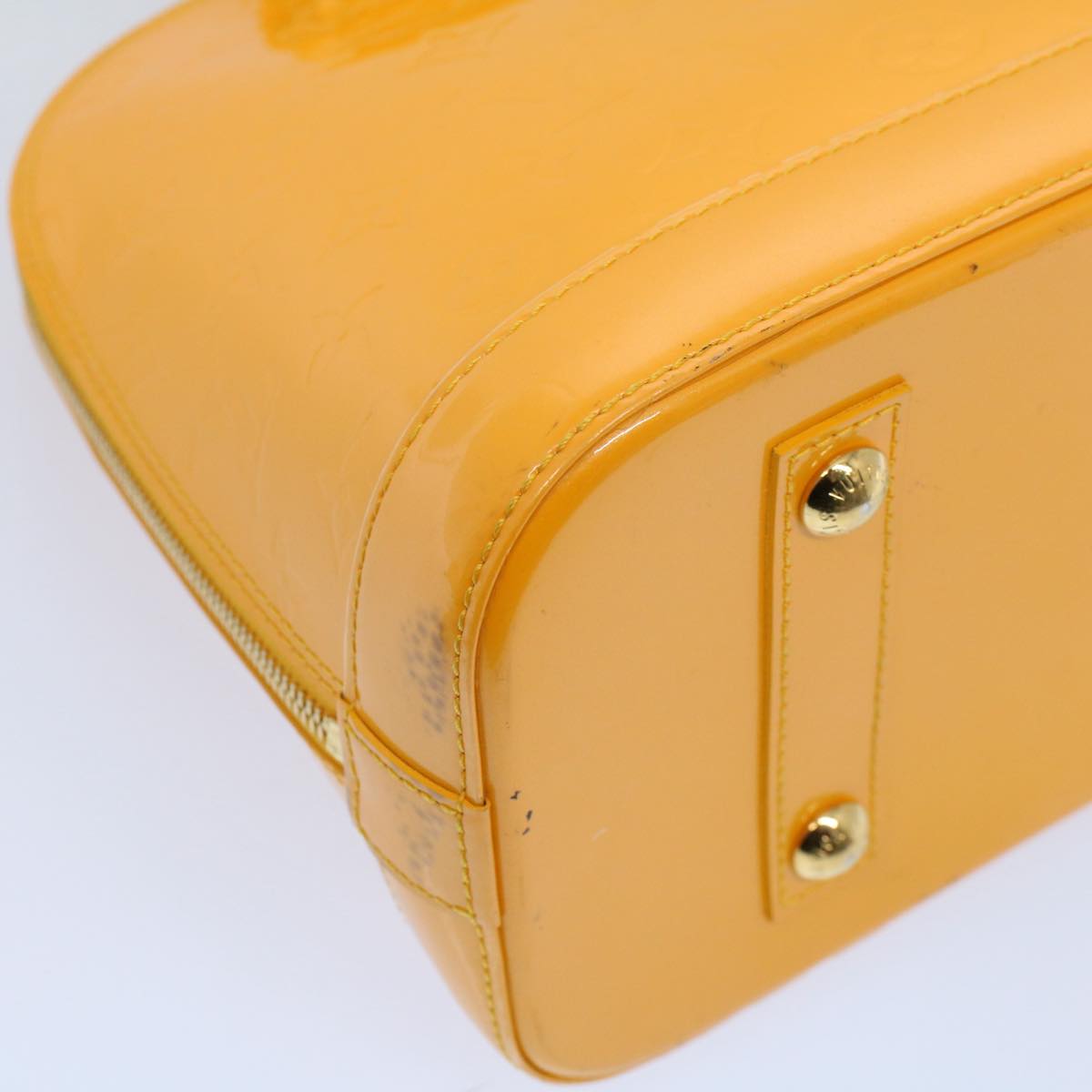 LOUIS VUITTON Monogram Vernis Alma PM Hand Bag Jone Passion M91695 LV 55601