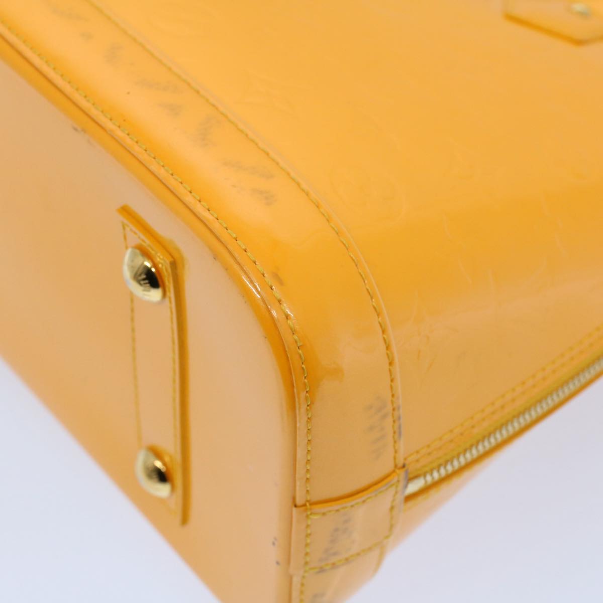 LOUIS VUITTON Monogram Vernis Alma PM Hand Bag Jone Passion M91695 LV 55601