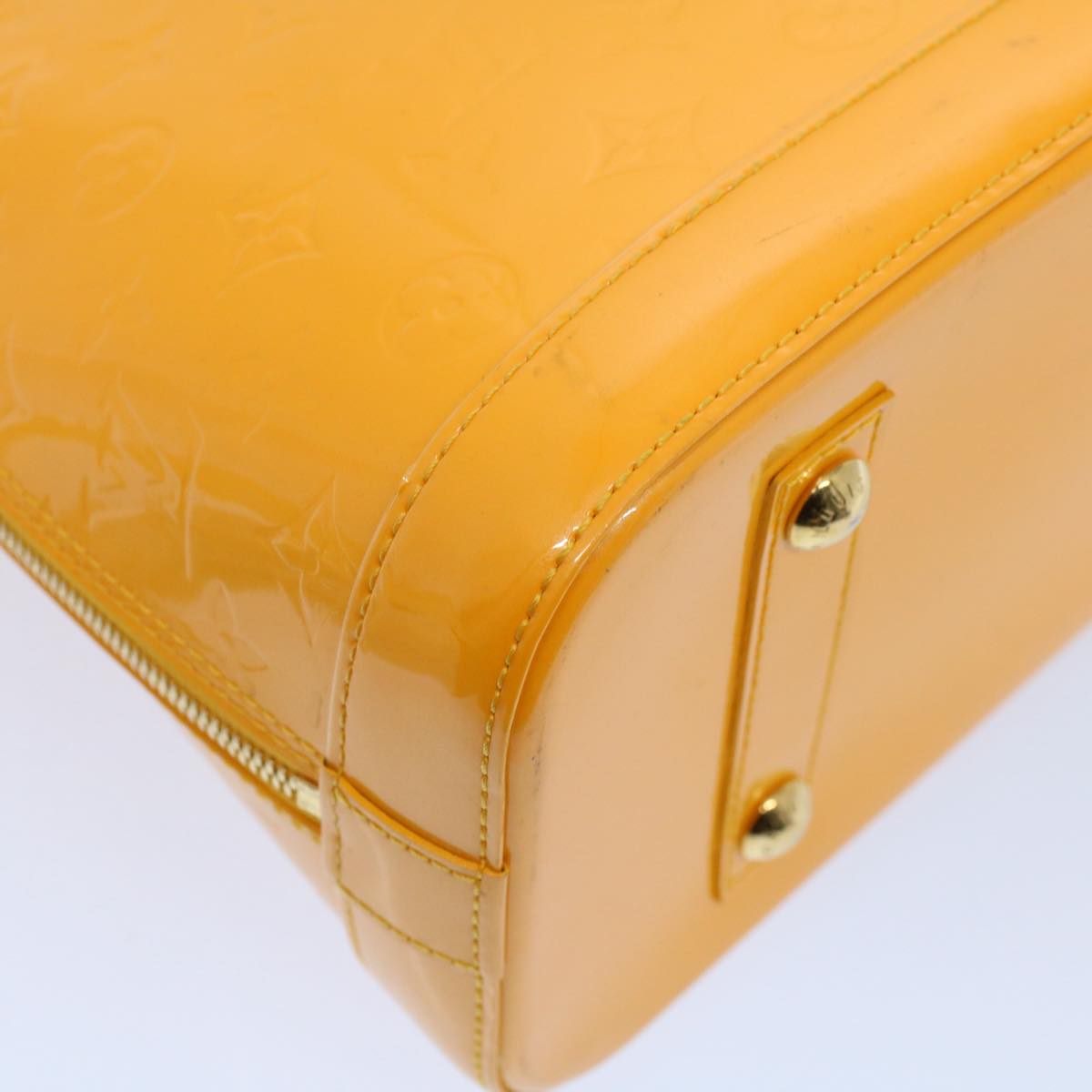 LOUIS VUITTON Monogram Vernis Alma PM Hand Bag Jone Passion M91695 LV 55601
