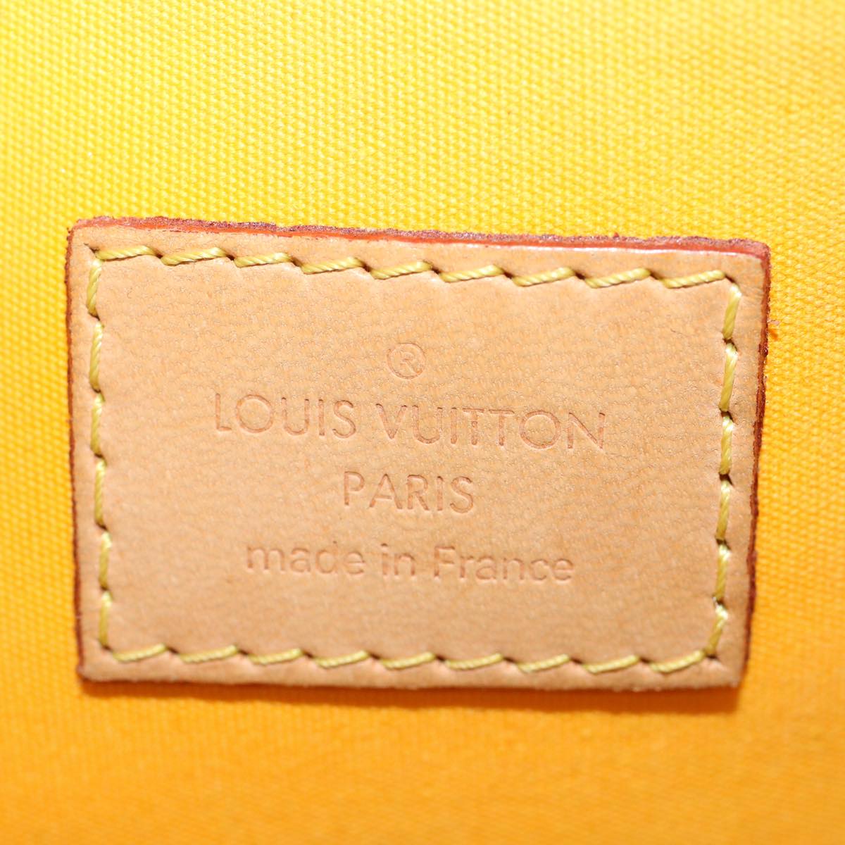LOUIS VUITTON Monogram Vernis Alma PM Hand Bag Jone Passion M91695 LV 55601