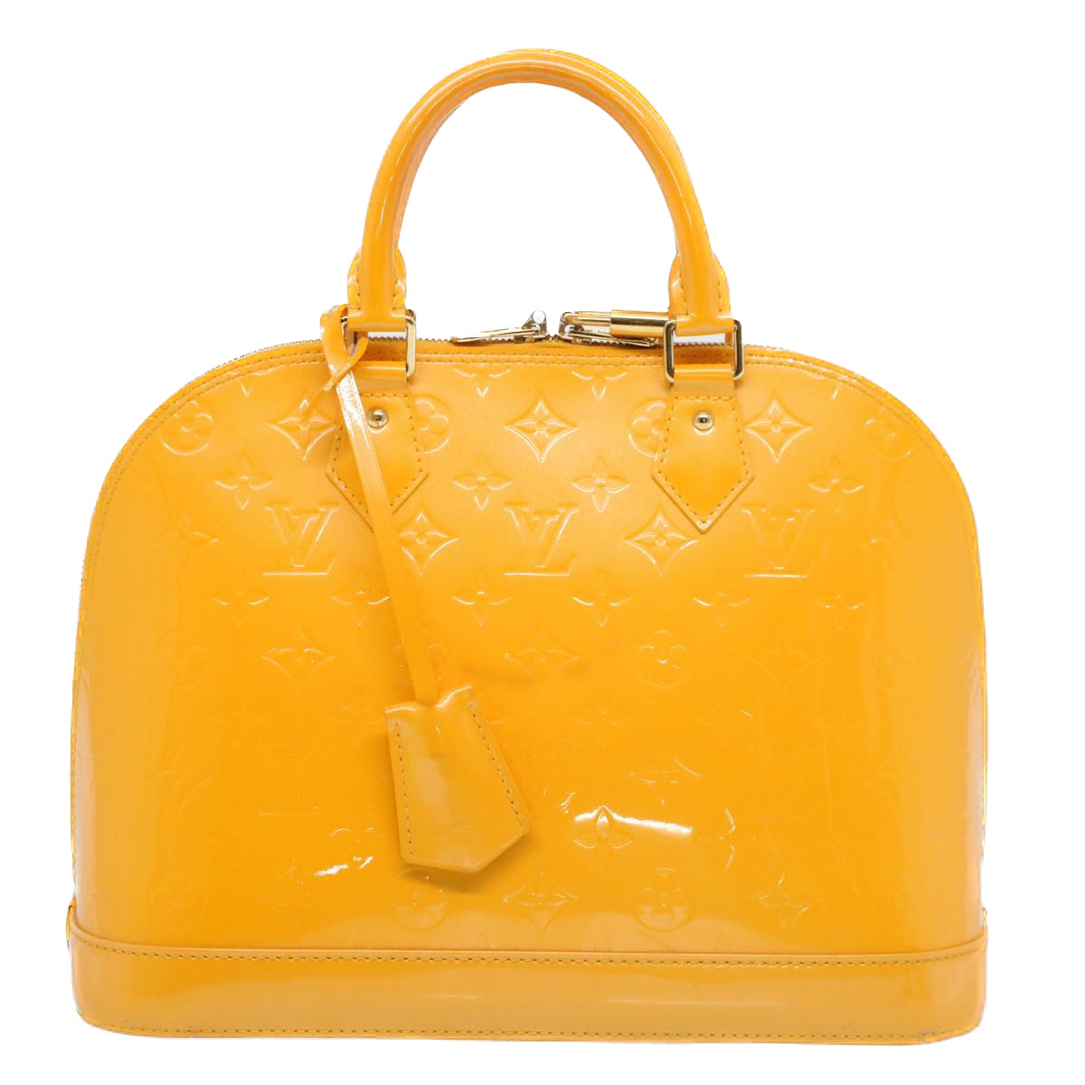 LOUIS VUITTON Monogram Vernis Alma PM Hand Bag Jone Passion M91695 LV 55601