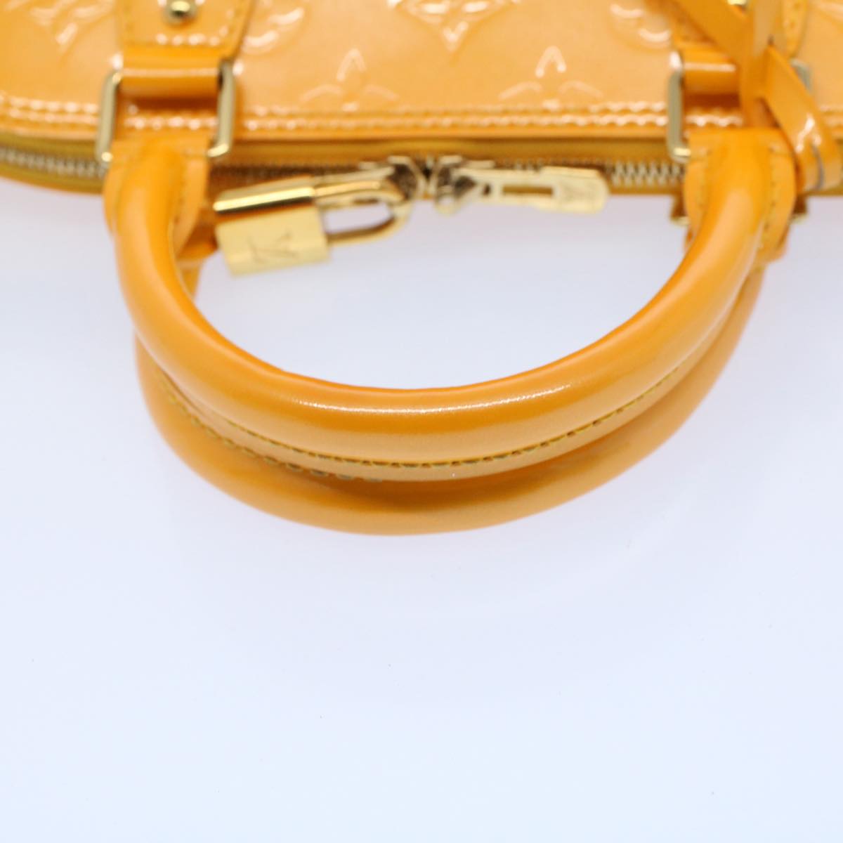 LOUIS VUITTON Monogram Vernis Alma PM Hand Bag Jone Passion M91695 LV 55601