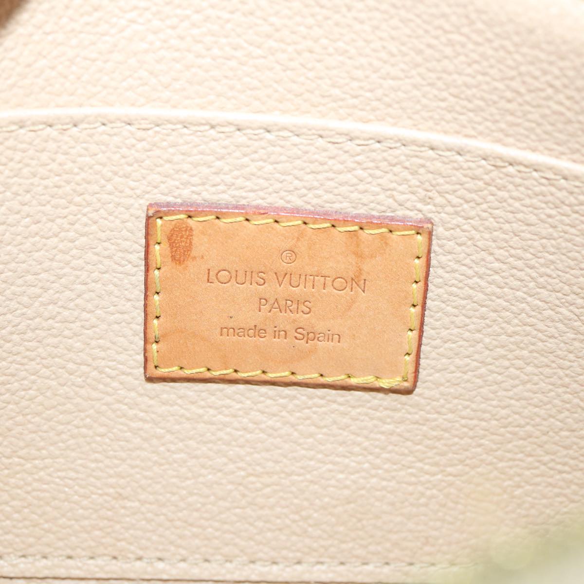 LOUIS VUITTON Damier Azur Pochette Cosmetic PM Pouch N60024 LV 55604