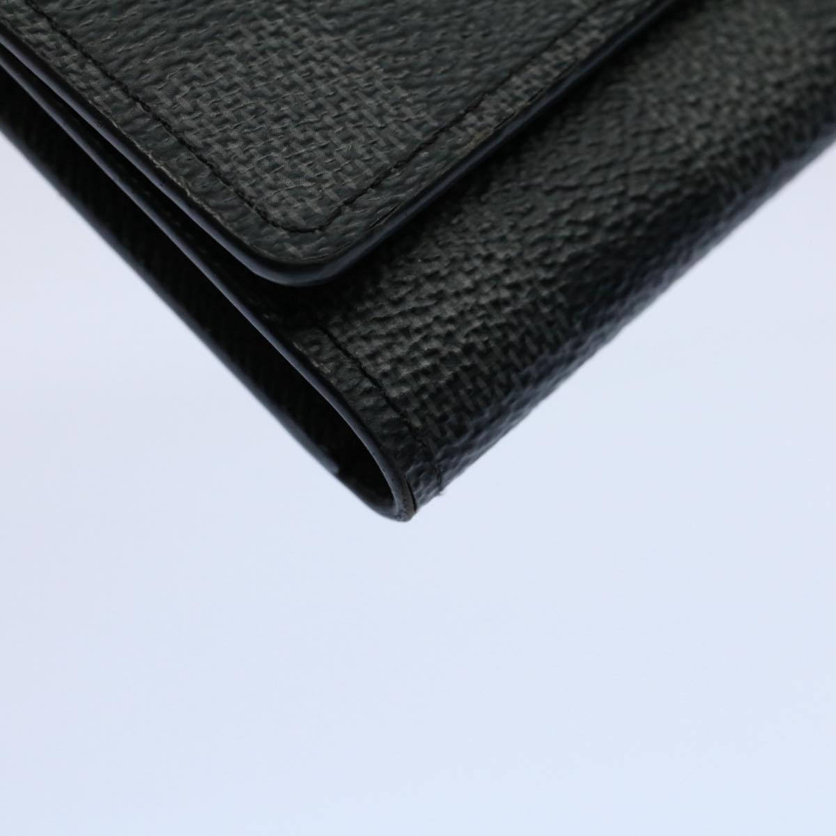 LOUIS VUITTON Damier Graphite Multi Cles 6 Key Case N62662 LV 55615