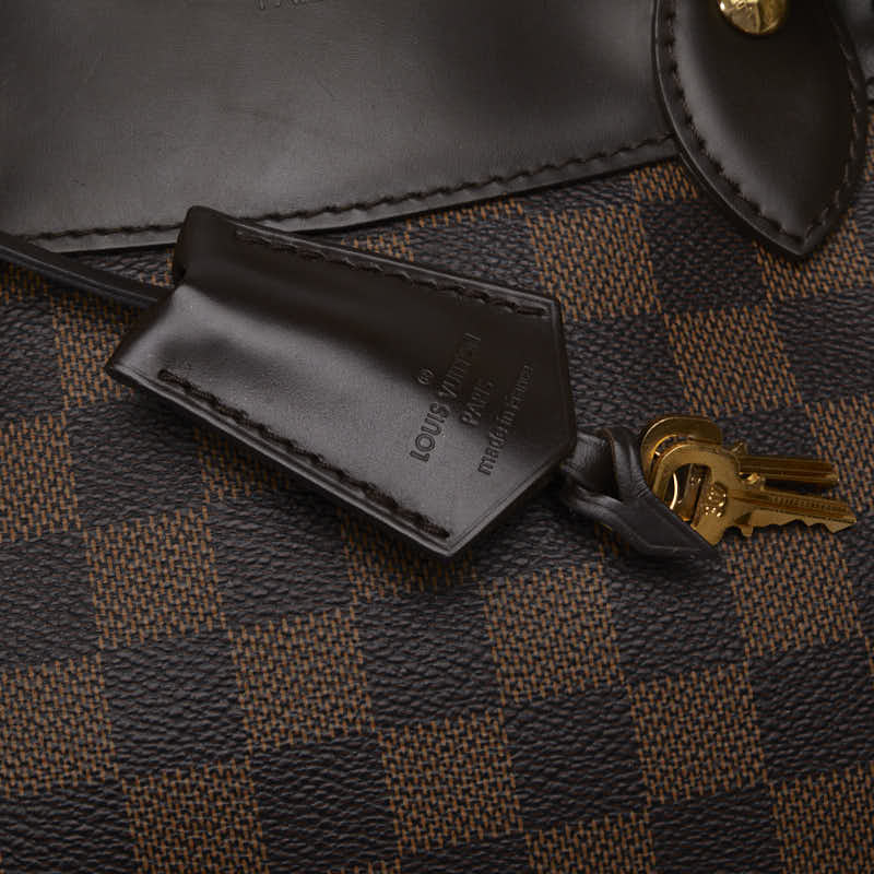 Louis Vuitton Verona PM Handbag N41117 Eve Brown PVC Leather  Louis Vuitton