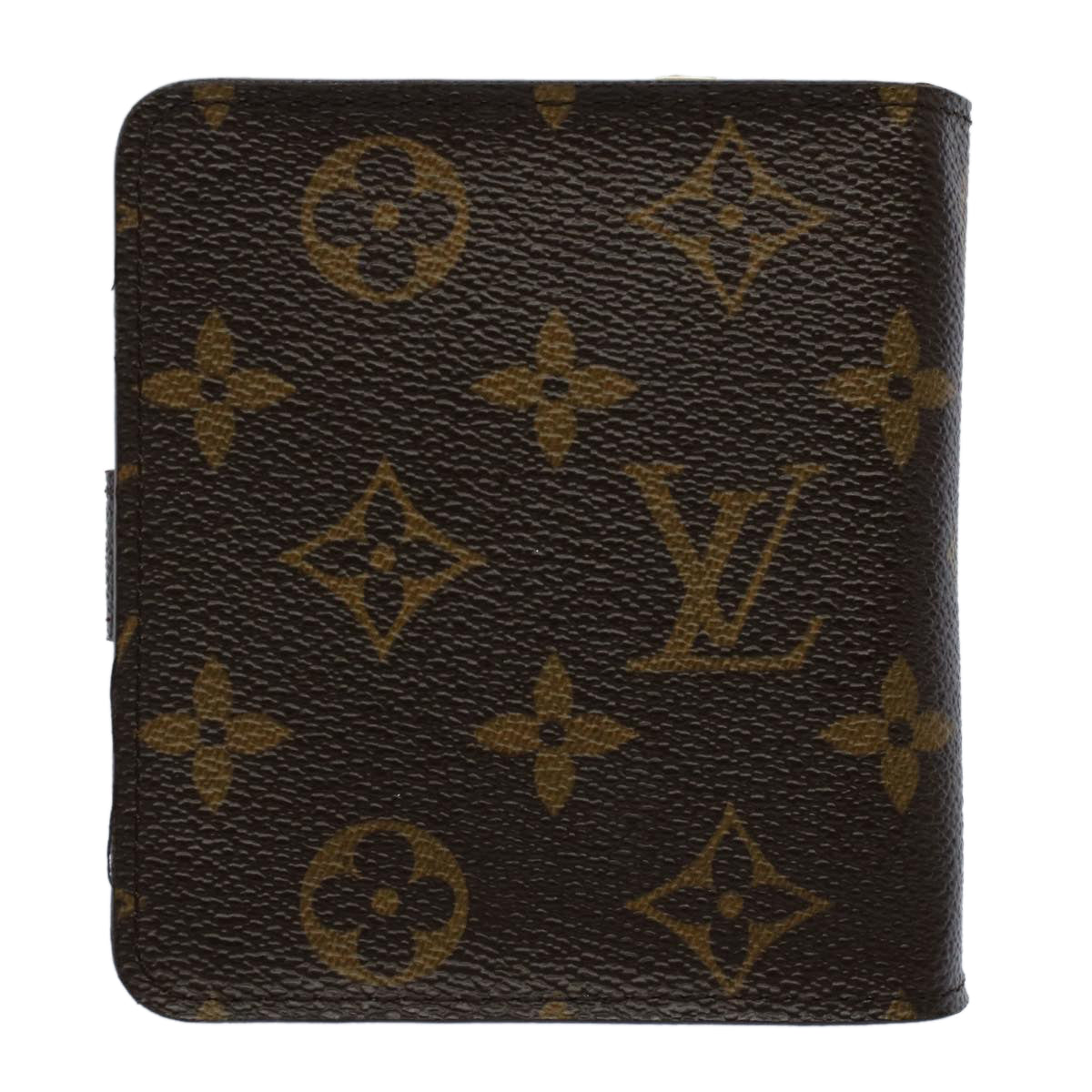 LOUIS VUITTON Monogram Compact Zip Wallet M61667 LV 55620A