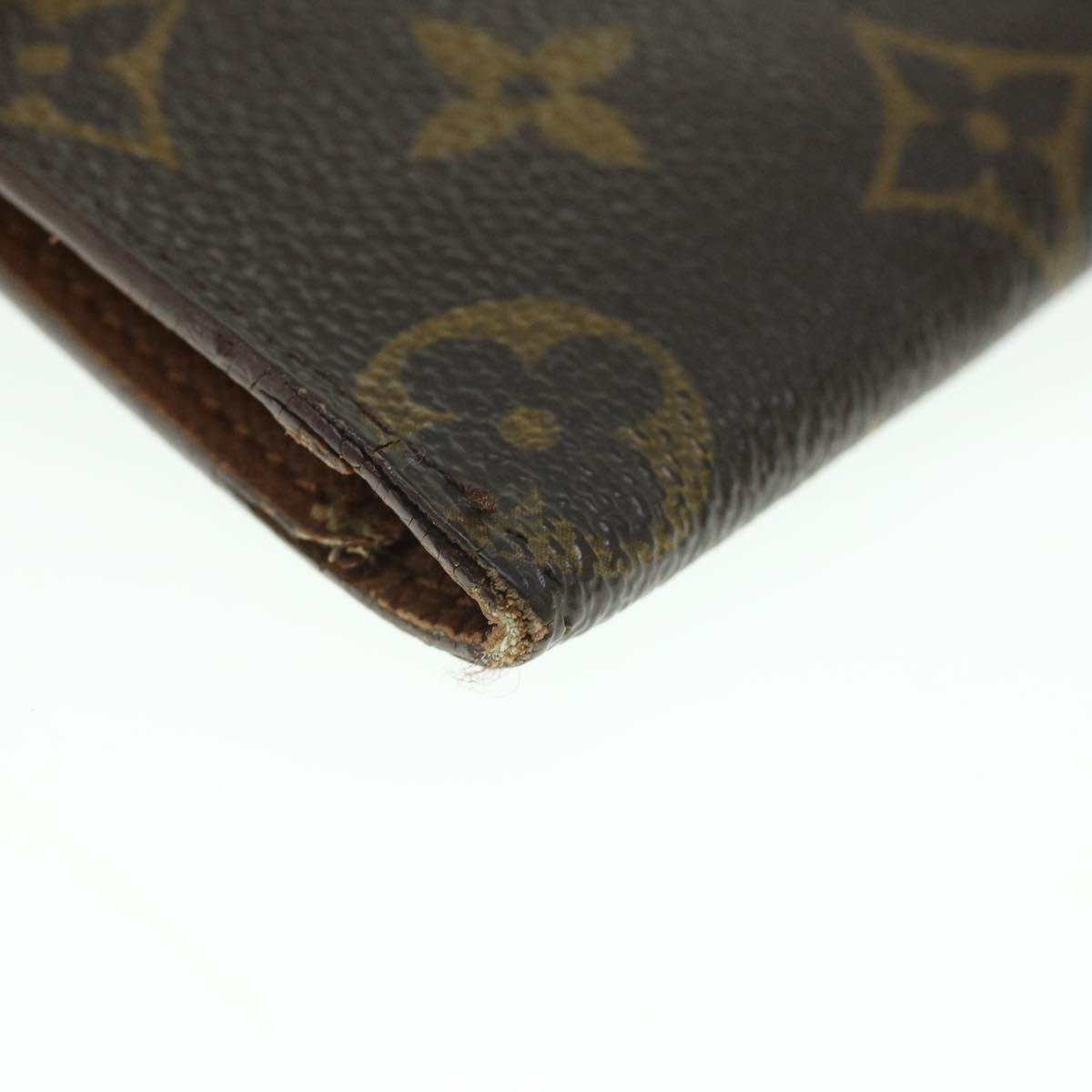 LOUIS VUITTON Monogram Porte Valeurs Cartes Credit Wallet M61823 LV 55631