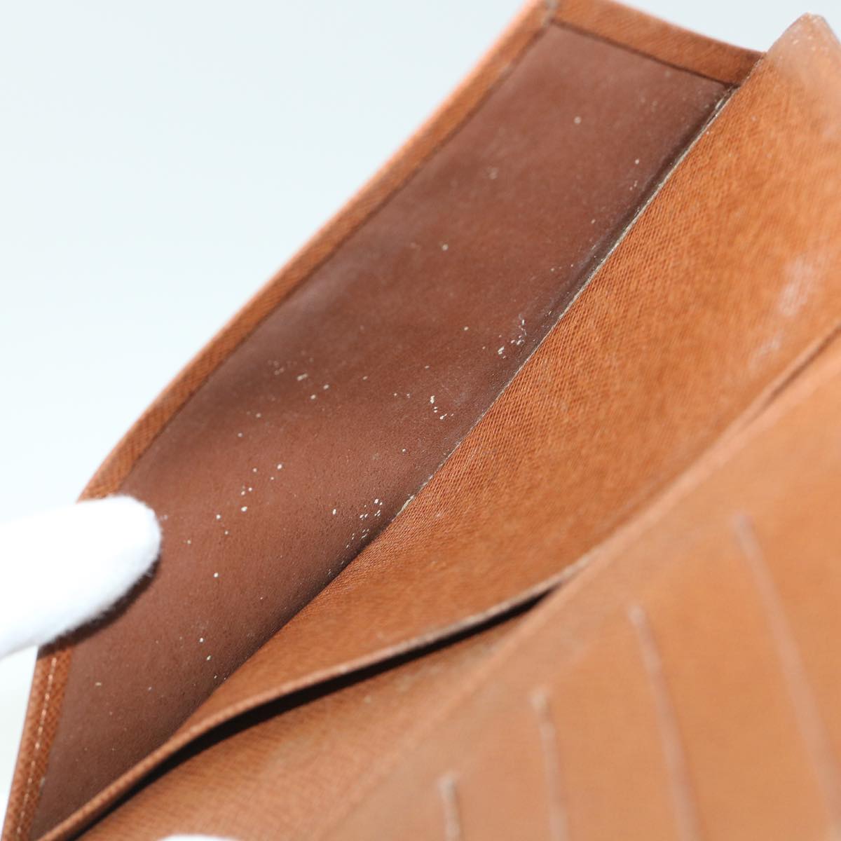 LOUIS VUITTON Monogram Porte Valeurs Cartes Credit Wallet M61823 LV 55631