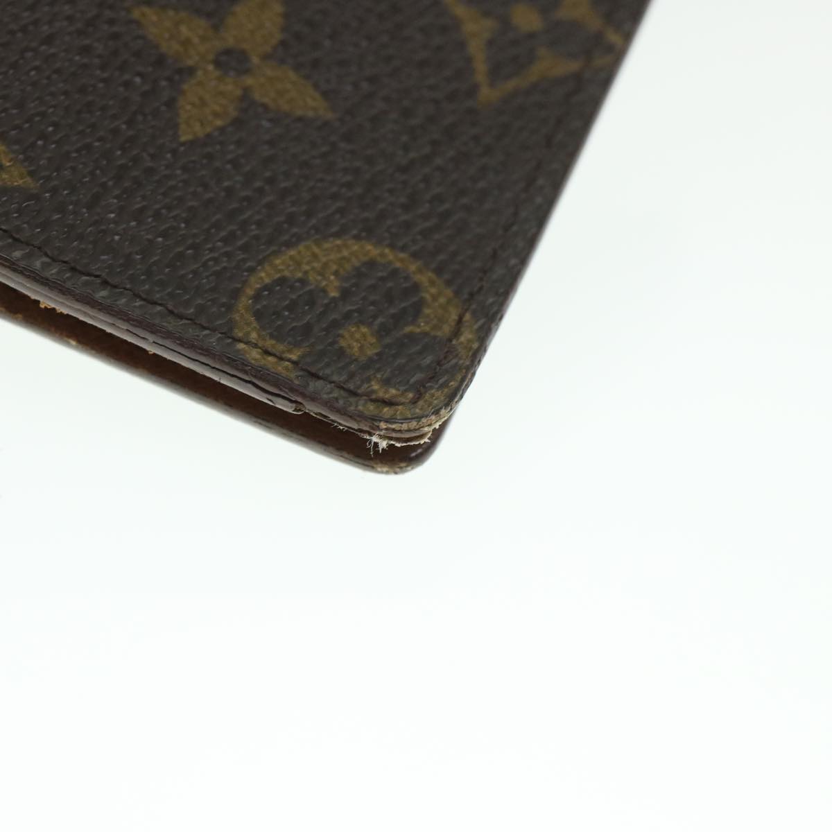 LOUIS VUITTON Monogram Porte Valeurs Cartes Credit Wallet M61823 LV 55631