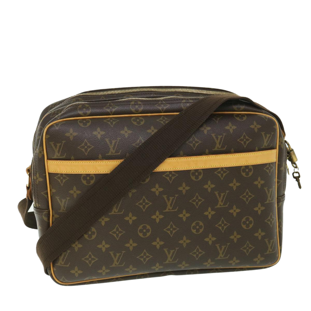 LOUIS VUITTON Monogram Reporter GM Shoulder Bag M45252 LV 55635