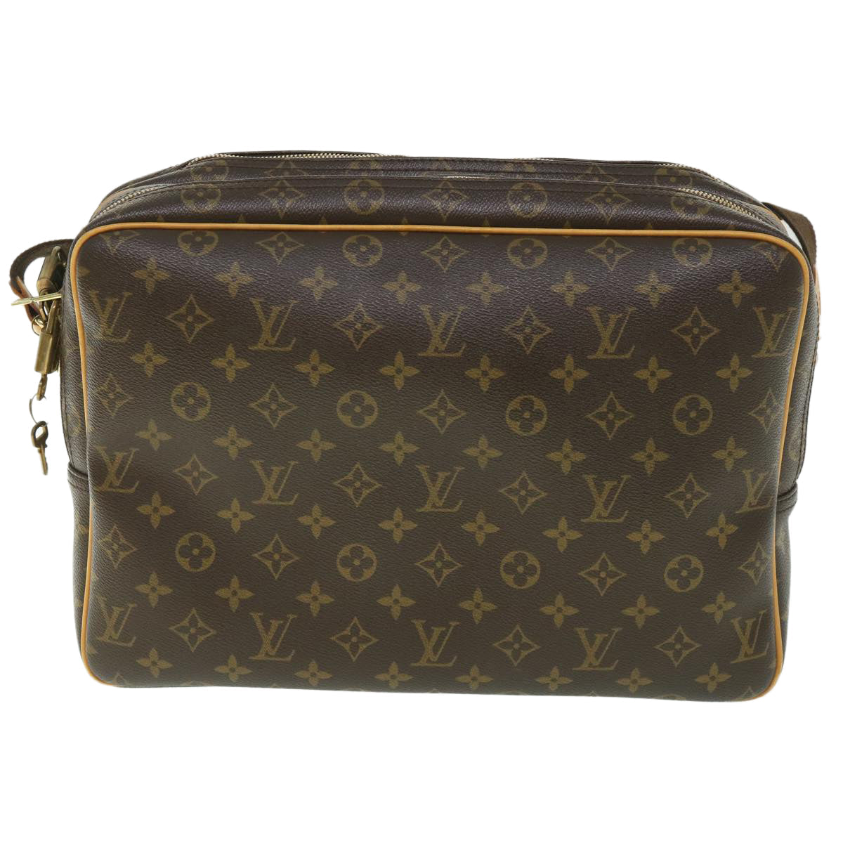 LOUIS VUITTON Monogram Reporter GM Shoulder Bag M45252 LV 55635