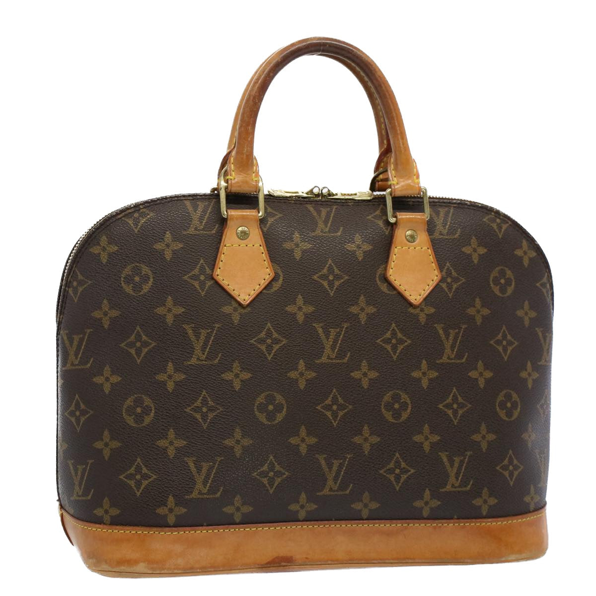 LOUIS VUITTON Monogram Alma Hand Bag M51130 LV 55637