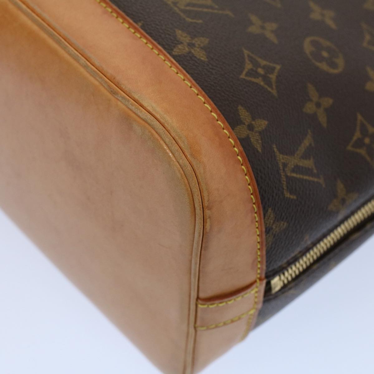 LOUIS VUITTON Monogram Alma Hand Bag M51130 LV 55637