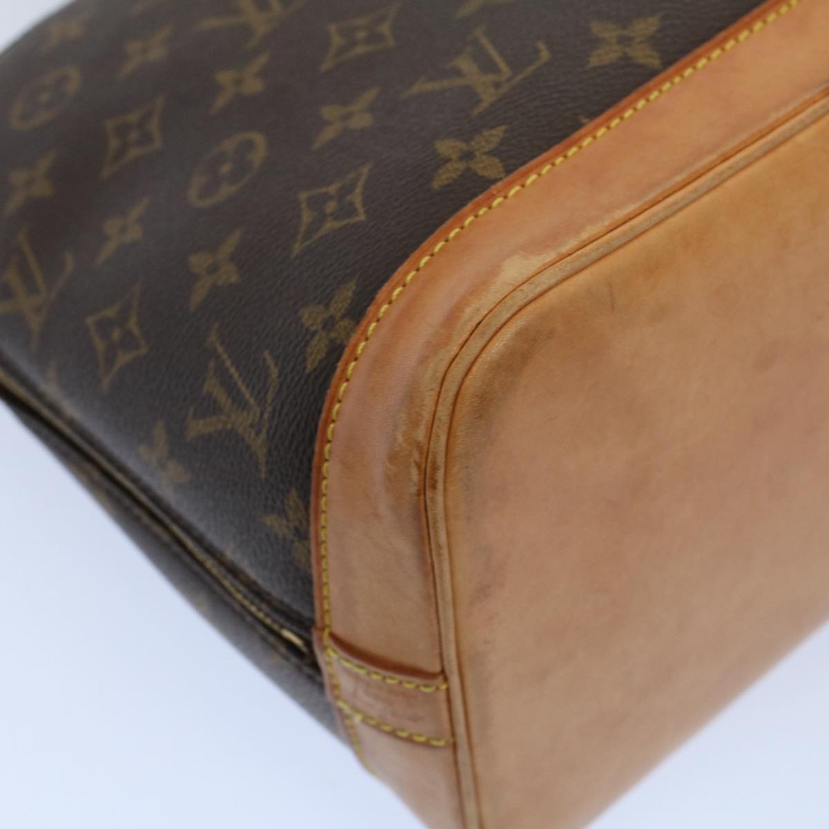 LOUIS VUITTON Monogram Alma Hand Bag M51130 LV 55637