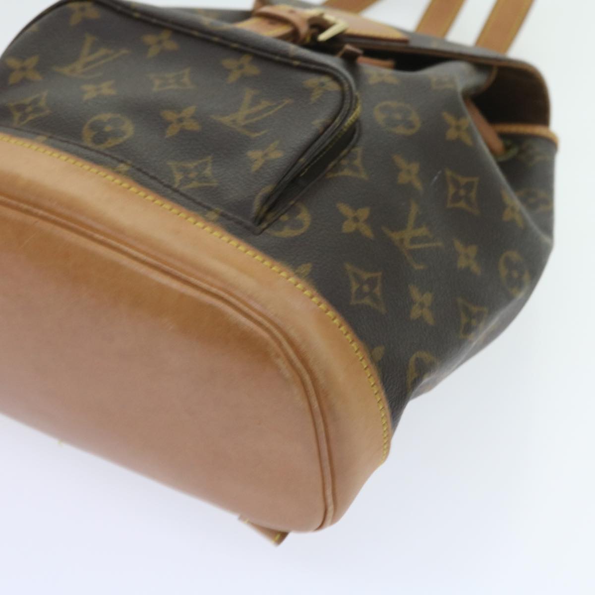 LOUIS VUITTON Monogram Montsouris MM Backpack M51136 LV 55639