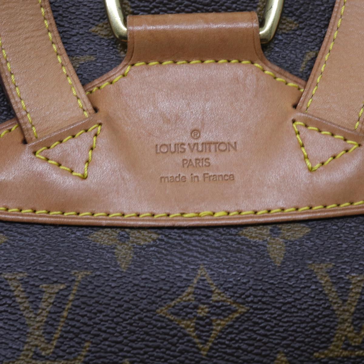 LOUIS VUITTON Monogram Montsouris MM Backpack M51136 LV 55639