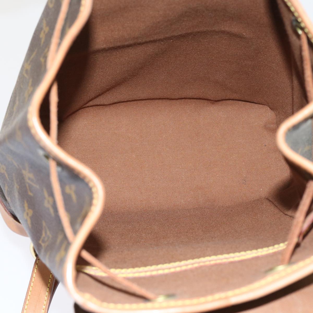 LOUIS VUITTON Monogram Montsouris MM Backpack M51136 LV 55639