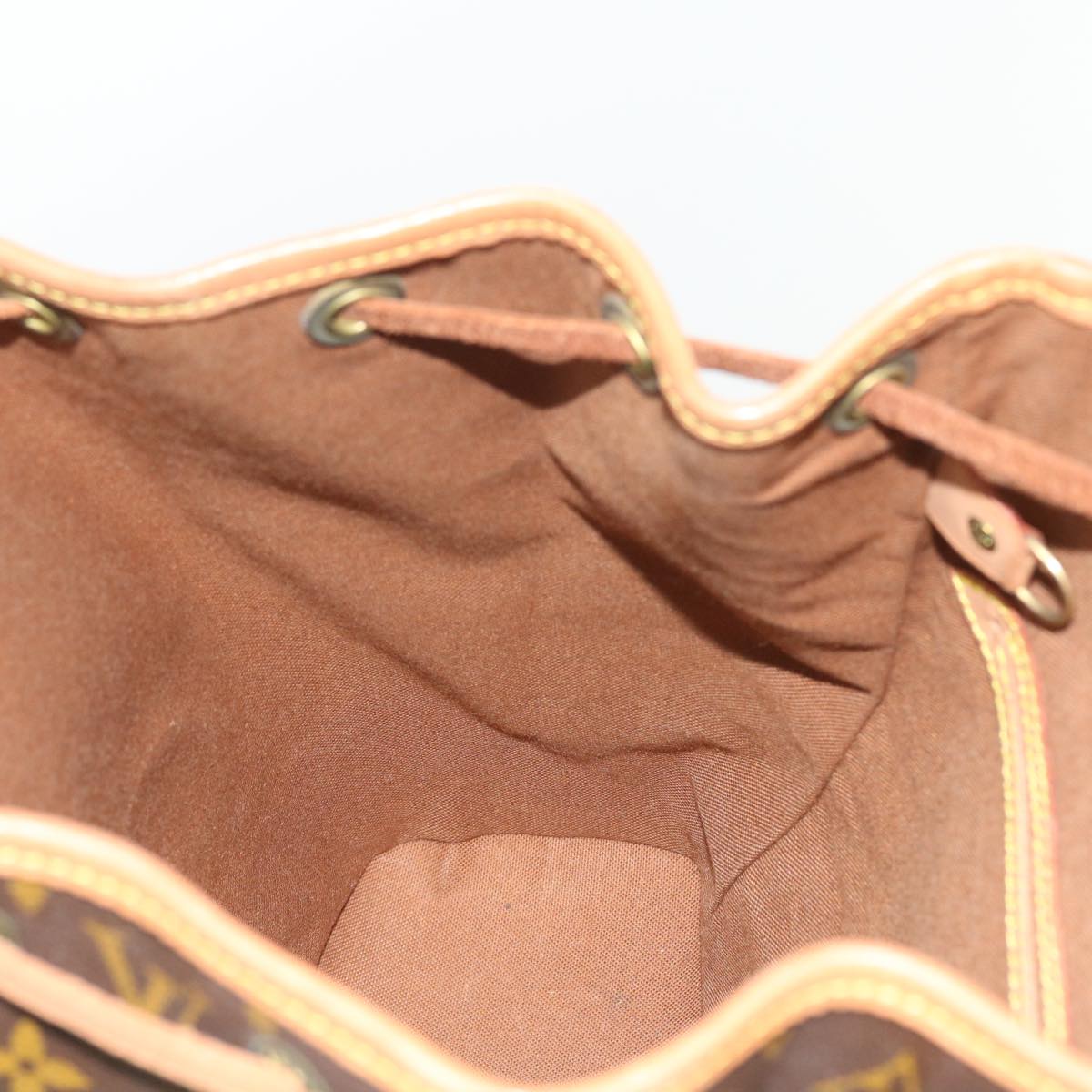 LOUIS VUITTON Monogram Montsouris MM Backpack M51136 LV 55639