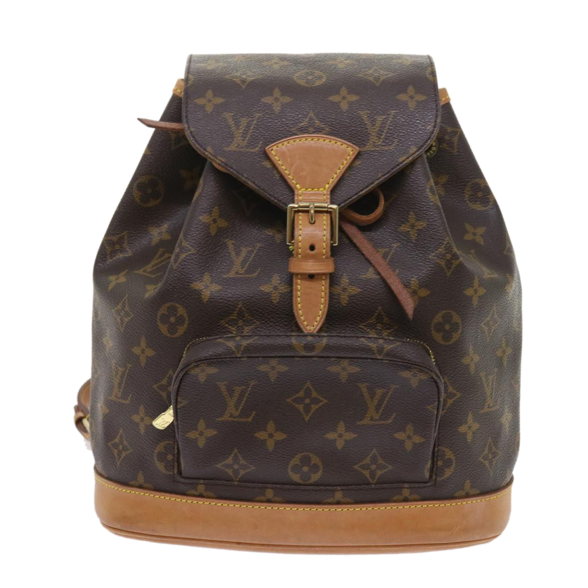 LOUIS VUITTON Monogram Montsouris MM Backpack M51136 LV 55639