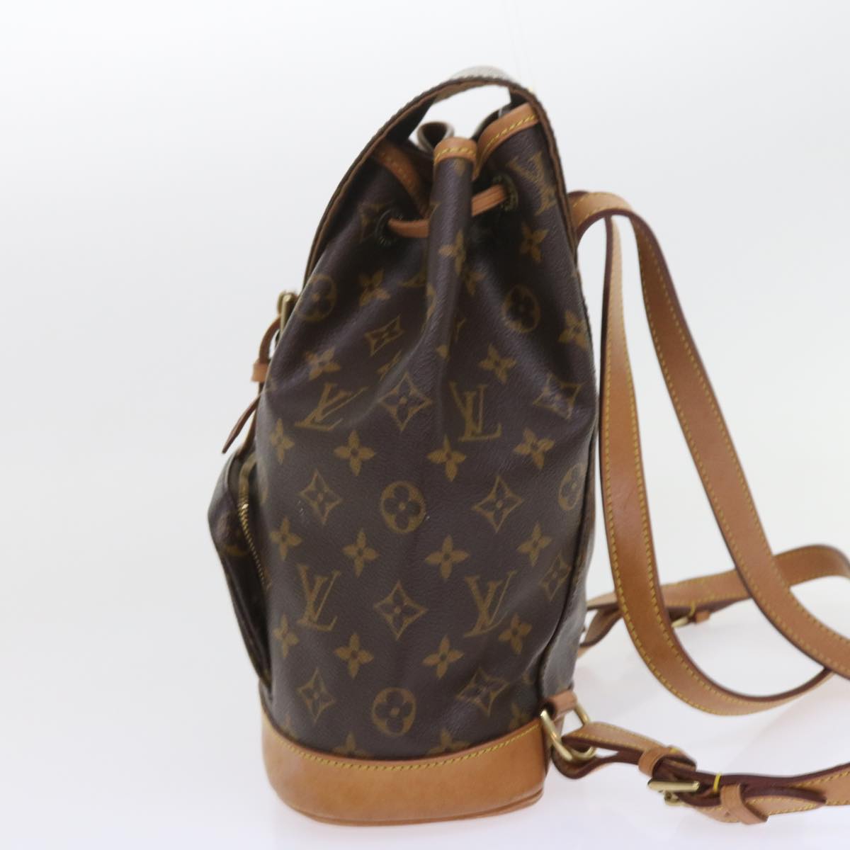 LOUIS VUITTON Monogram Montsouris MM Backpack M51136 LV 55639