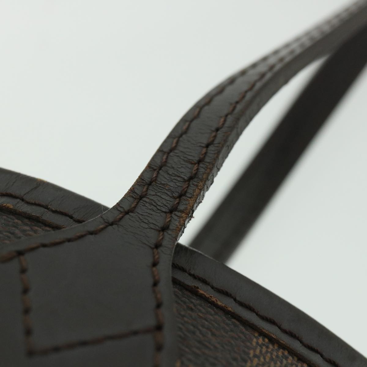 LOUIS VUITTON Damier Ebene Neverfull MM Tote Bag N51105 LV 55640
