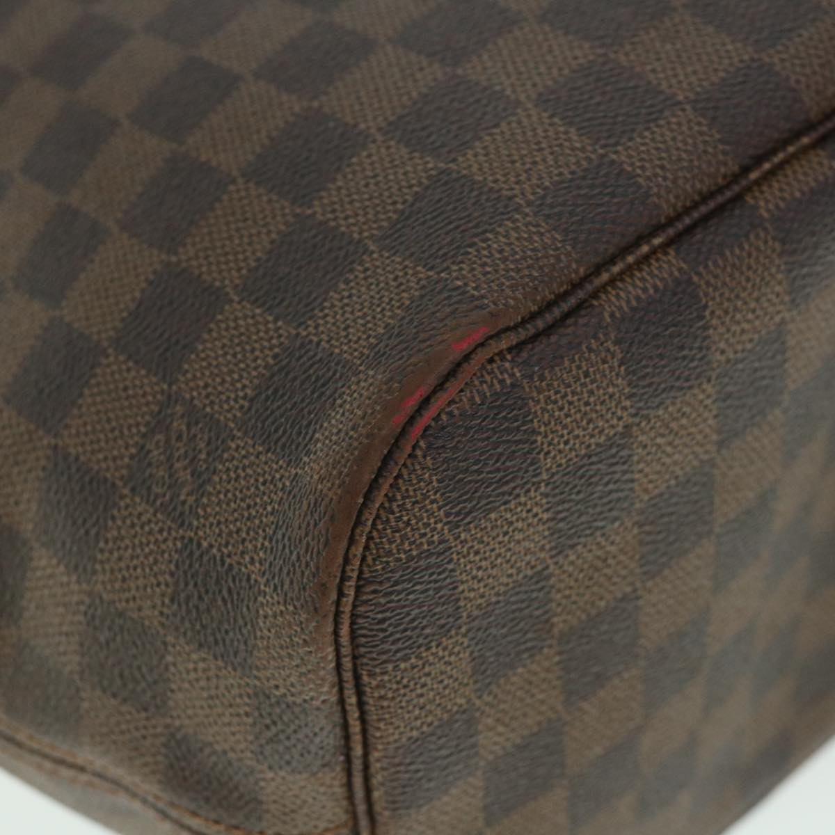 LOUIS VUITTON Damier Ebene Neverfull MM Tote Bag N51105 LV 55640