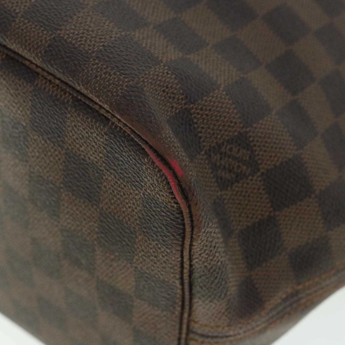 LOUIS VUITTON Damier Ebene Neverfull MM Tote Bag N51105 LV 55640
