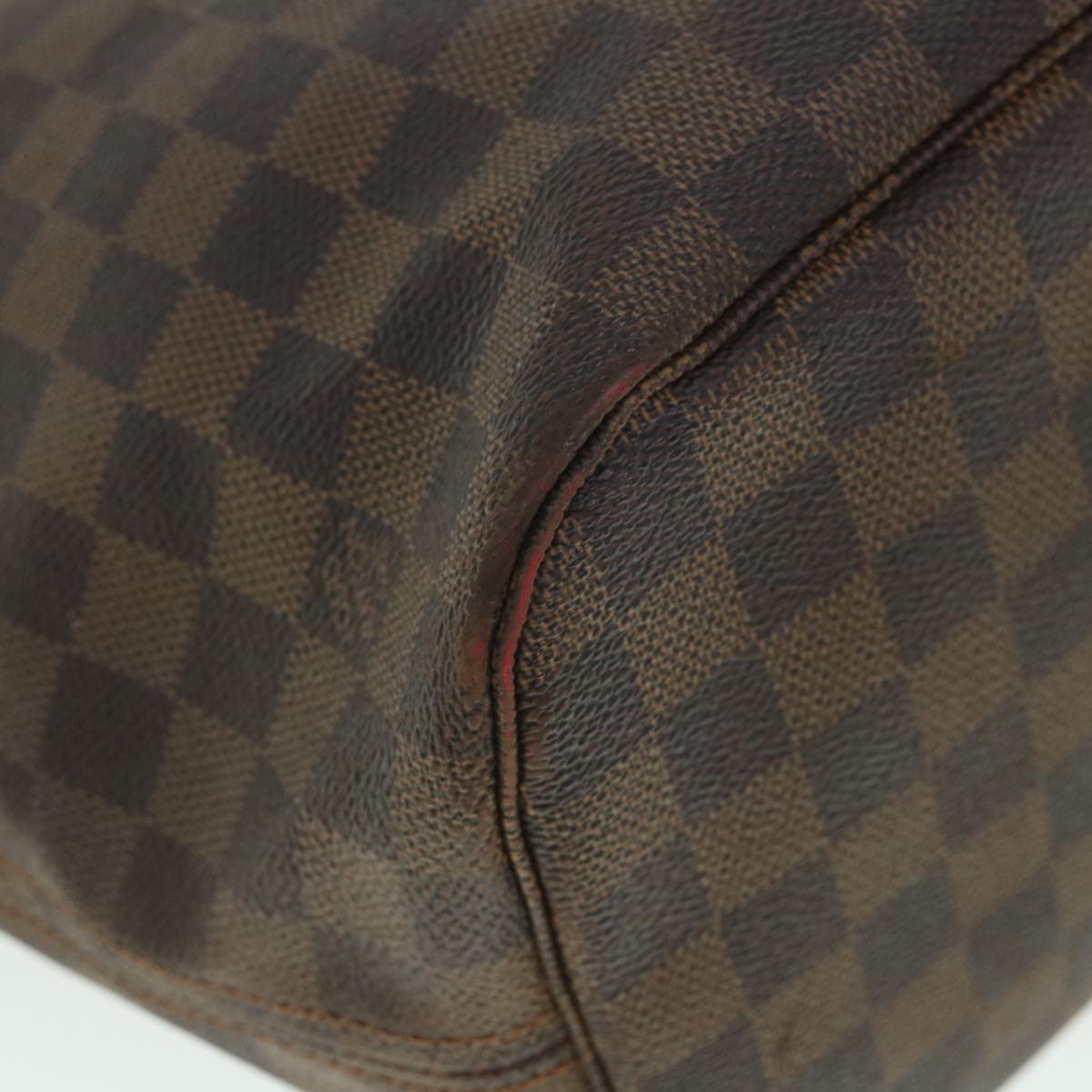 LOUIS VUITTON Damier Ebene Neverfull MM Tote Bag N51105 LV 55640