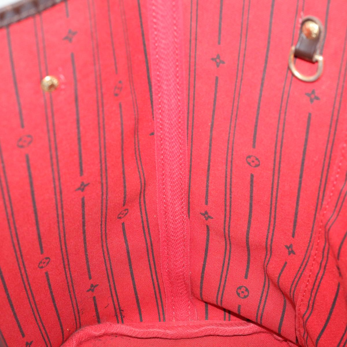 LOUIS VUITTON Damier Ebene Neverfull MM Tote Bag N51105 LV 55640