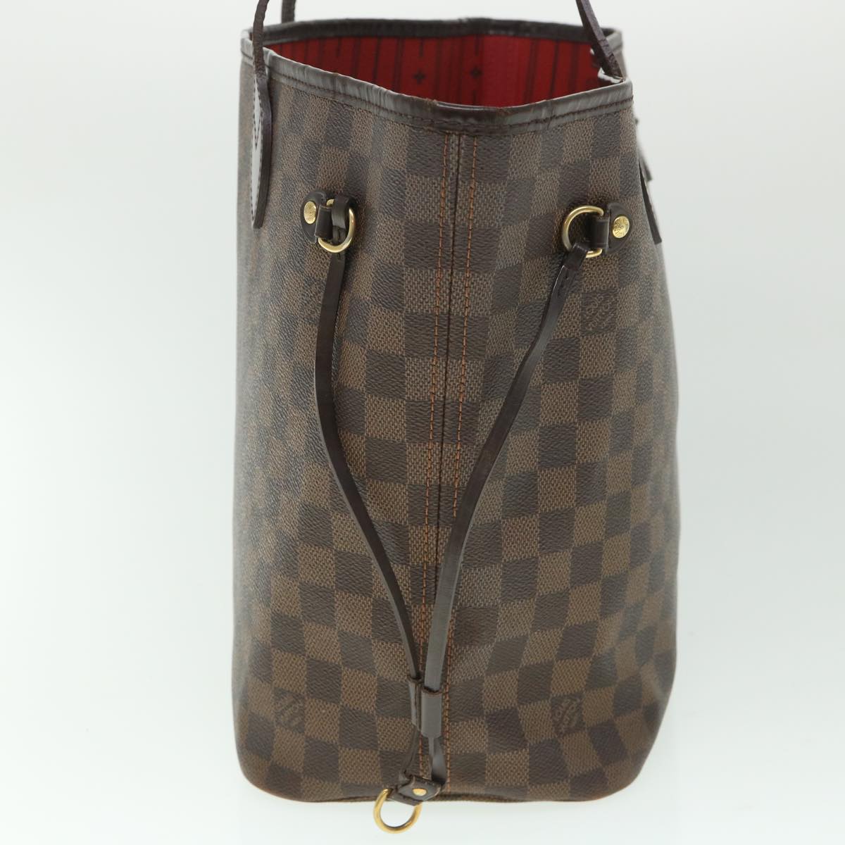 LOUIS VUITTON Damier Ebene Neverfull MM Tote Bag N51105 LV 55640