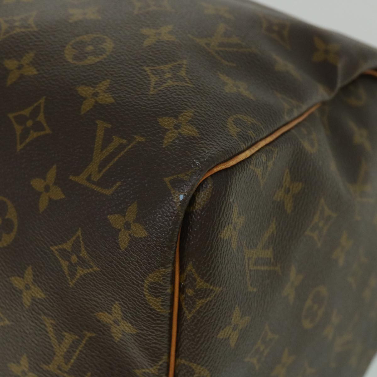 LOUIS VUITTON Monogram Keepall 55 Boston Bag M41424 LV 55641