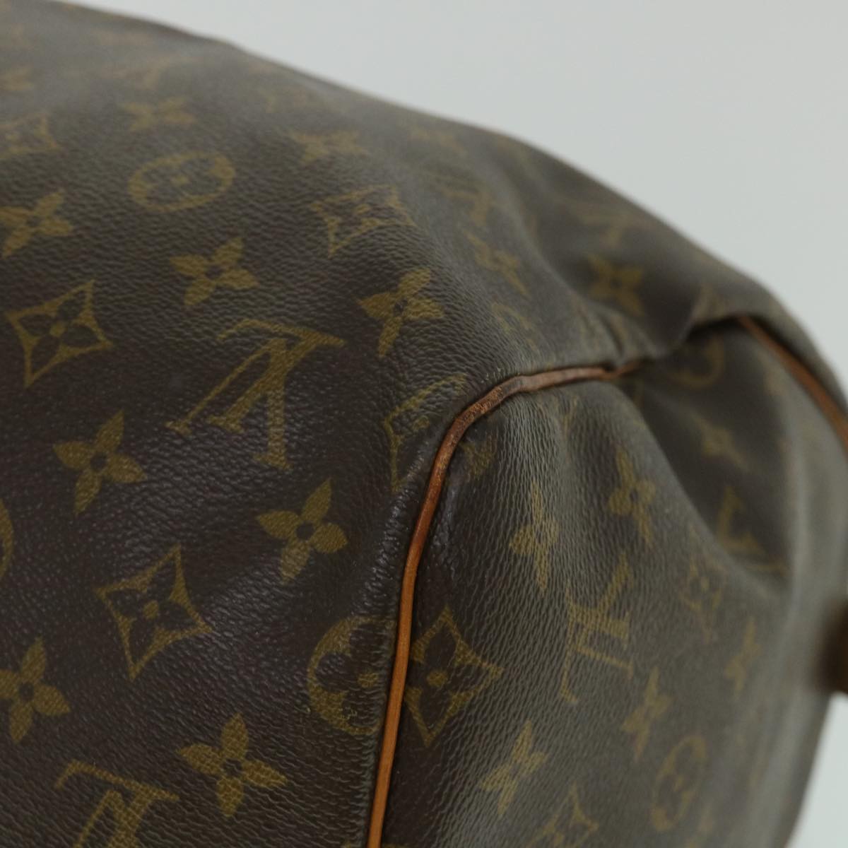 LOUIS VUITTON Monogram Keepall 55 Boston Bag M41424 LV 55641