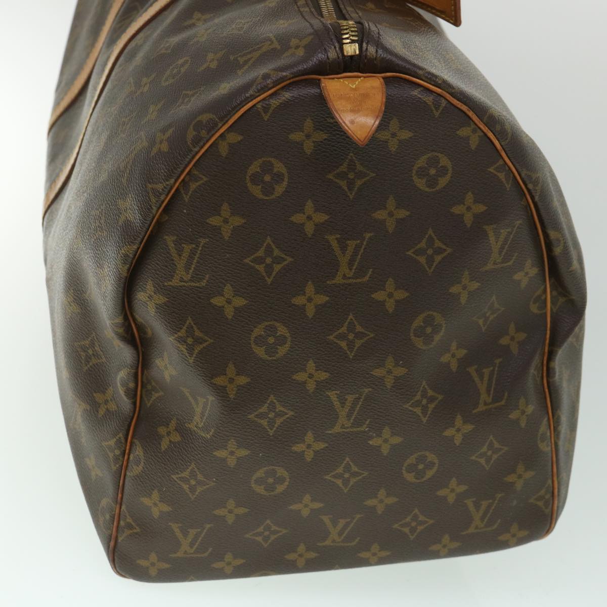LOUIS VUITTON Monogram Keepall 55 Boston Bag M41424 LV 55641