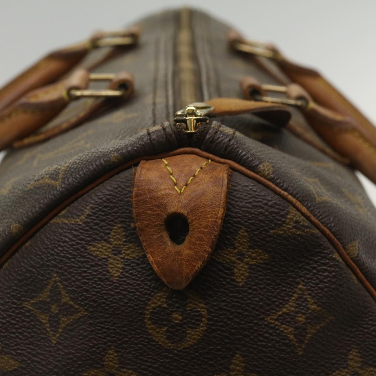LOUIS VUITTON Monogram Speedy 30 Hand Bag M41526 LV 55642