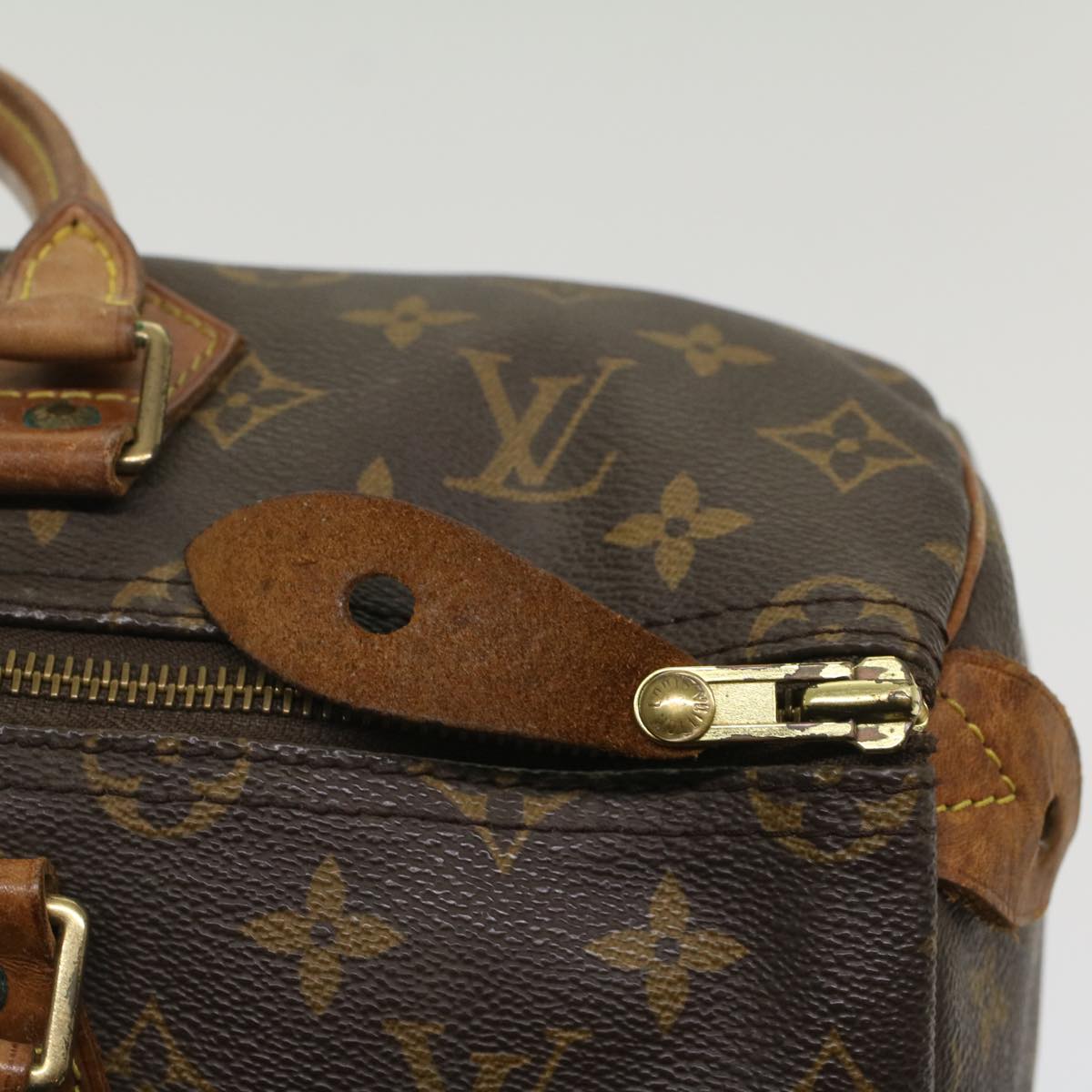 LOUIS VUITTON Monogram Speedy 30 Hand Bag M41526 LV 55642