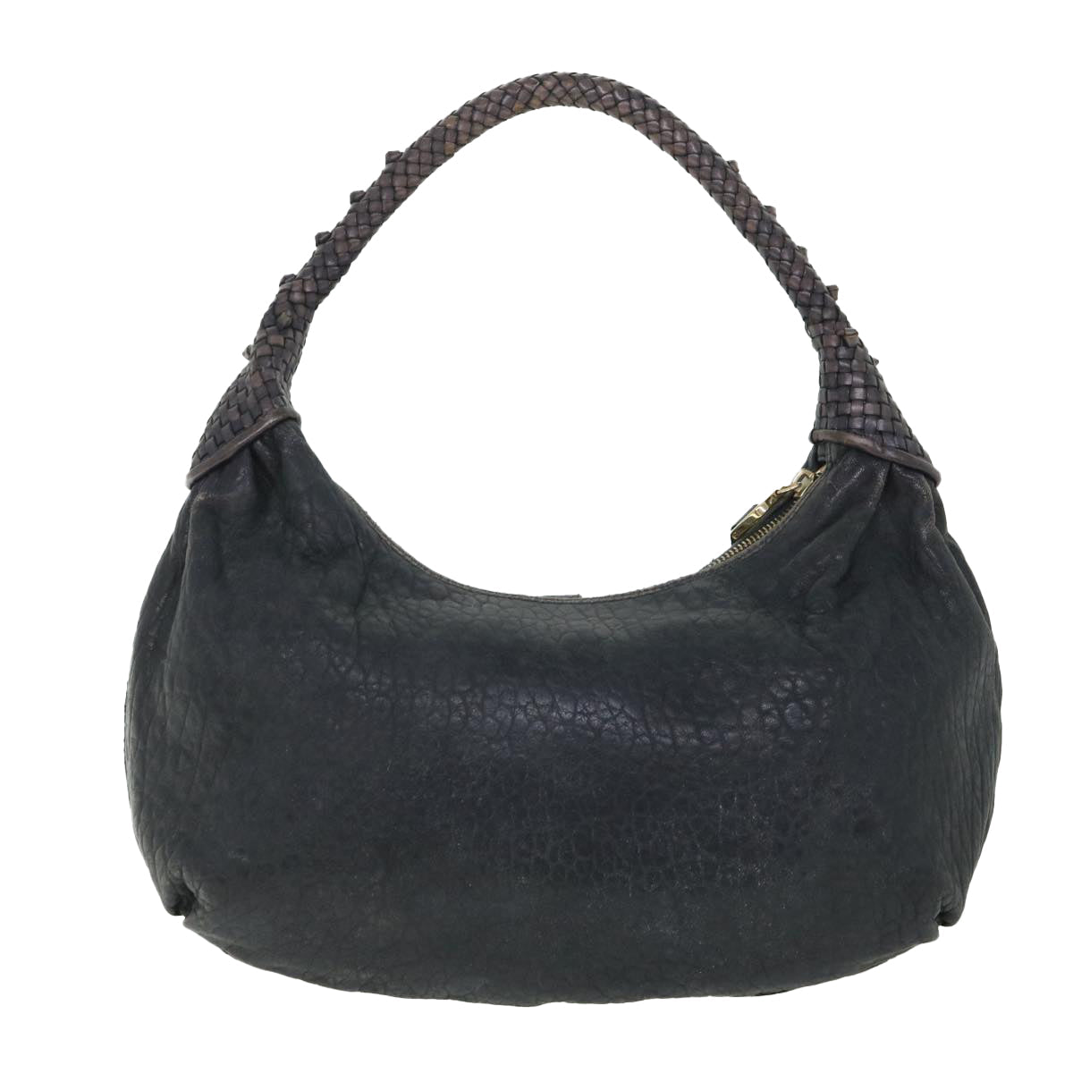 Luxury FendiShoulder Bag Leather Navy55659