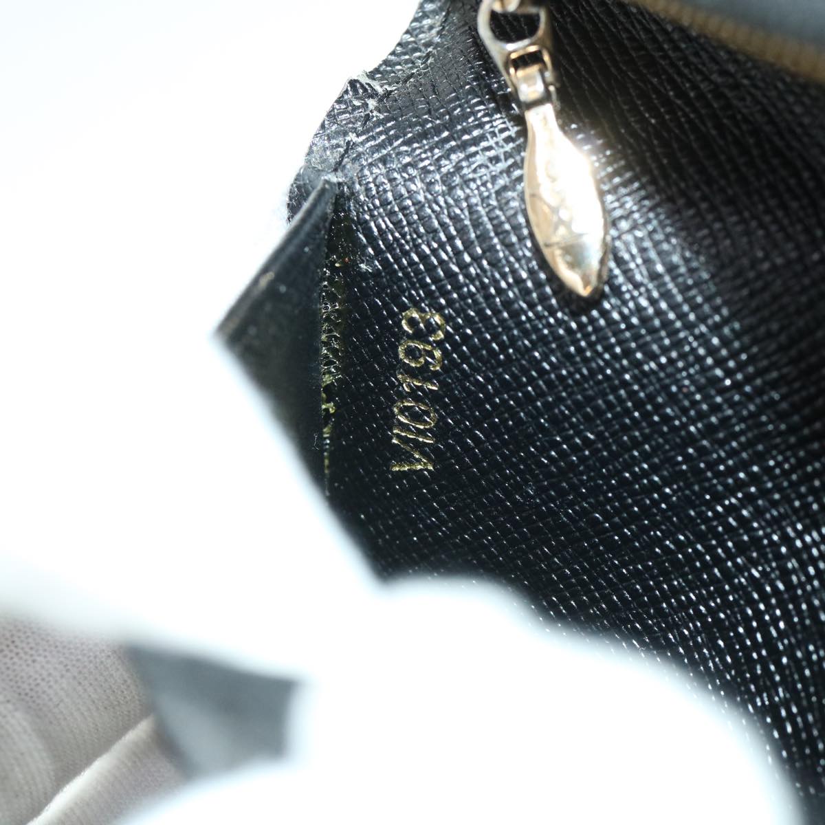 LOUIS VUITTON Monogram Portefeuille Kimono Long Wallet Black M56175 55663